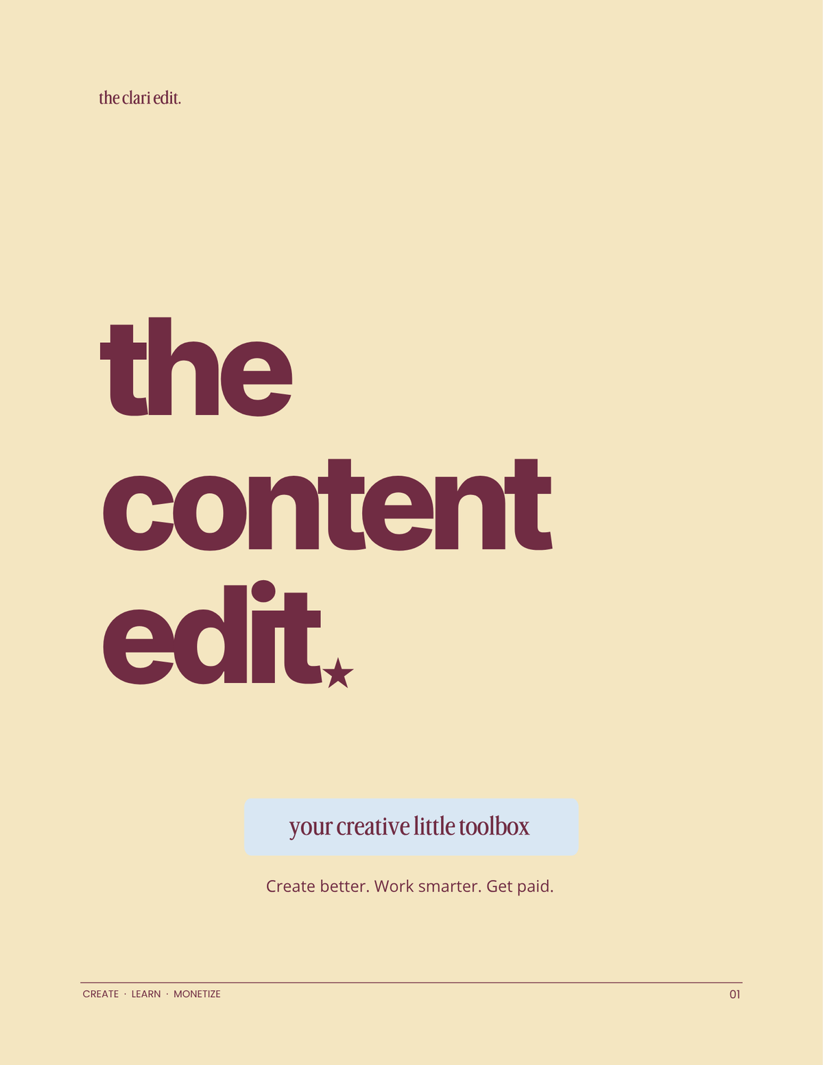 The Content Edit